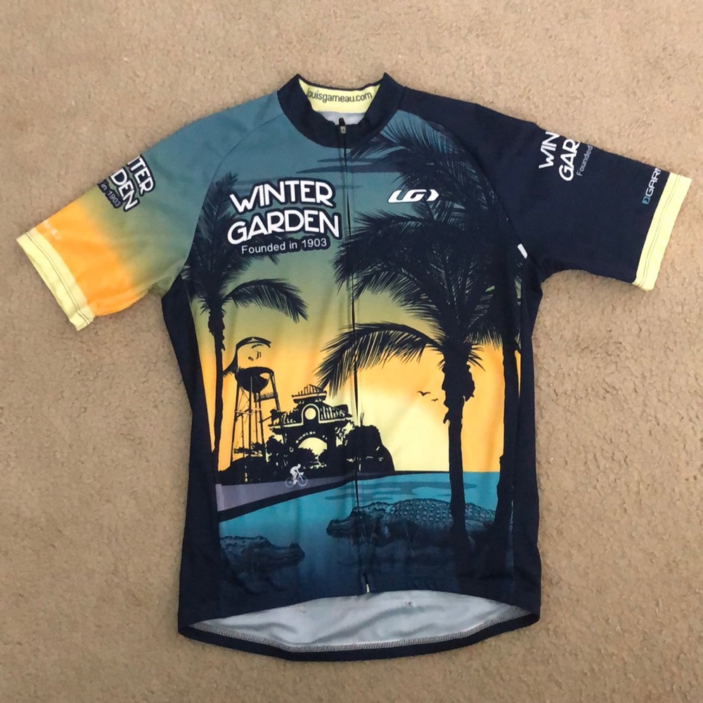 Winter garden cycling Jersey